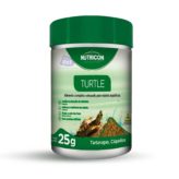 Ração turtle 25 gramas.