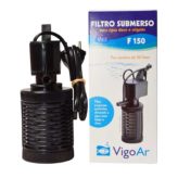 Filtro submerso F-150 para aquários até 50 litros, 220 volts.