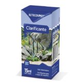 Clarificante 15 ml para aquários.