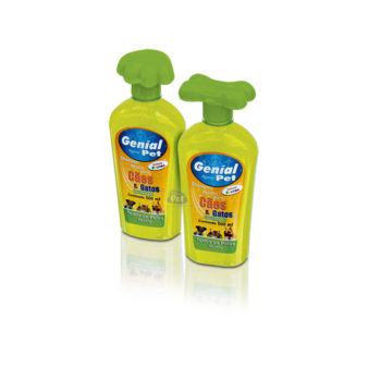 Shampoo todos os pelos frutal 500 ml, genial pet