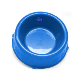Comedouro plástico patinha azul