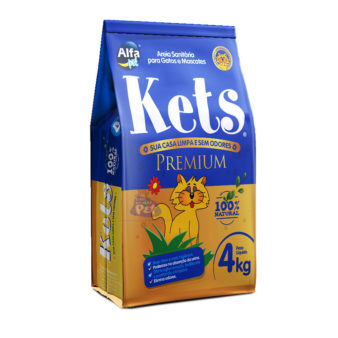 Granulado para gato kets premium 4kg